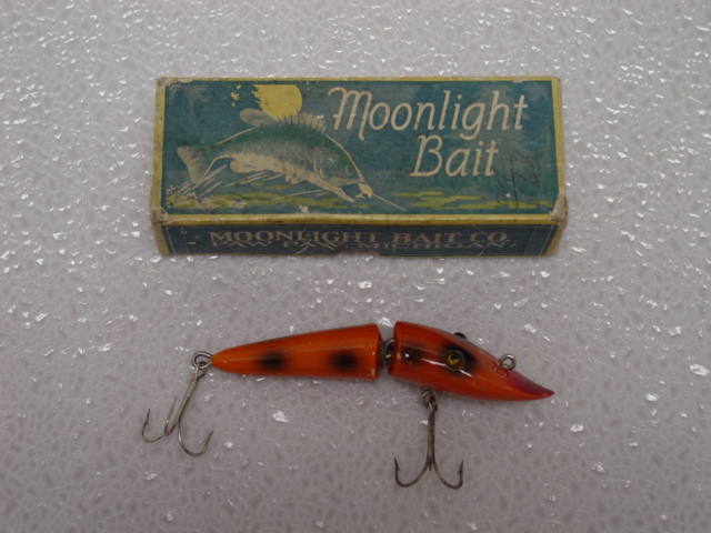 Vintage Lures - Moonlight Bait Company Vintage Antique fishing lures